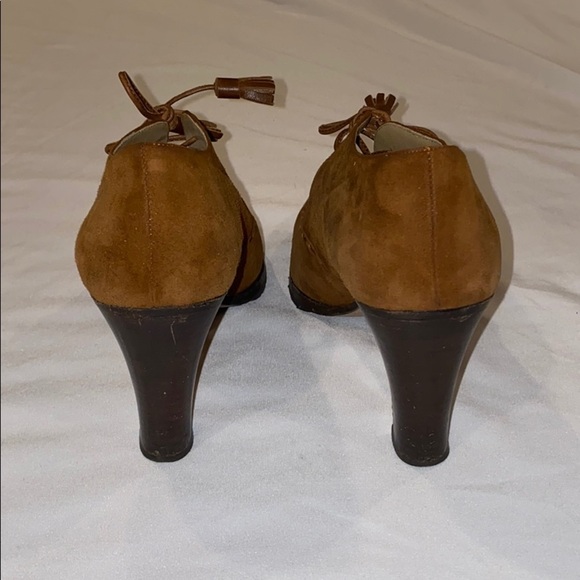 *HOST PICK* VINTAGE GUCCI BOOTIES BROWN SUEDE 7.5 - Picture 6 of 12